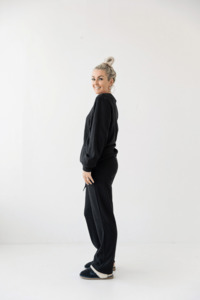 Black Loungewear Set