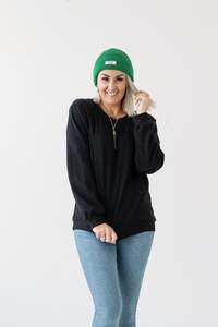 Black Waffle Top