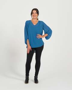 Chiffon Essentials: Maison Blouse - Petrel