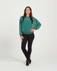 Blake Top - Dark Sage