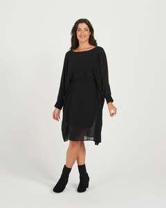 Chiffon Essentials: Concept Dress - Black