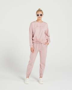 Luxe Lounge By Et Alia: Study Sweat - Dusky Pink