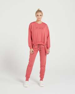 Luxe Lounge By Et Alia: Shepherd Sweat - Dark Rose