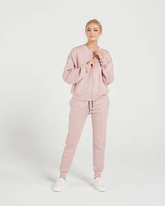 Luxe Lounge By Et Alia: Collab Bomber - Dusky Pink