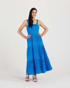 Spring Summer 22: Melody Dress (bright blue)