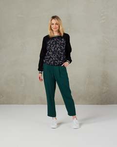 Winter 2023: Ricki Top (Black/Wildflower)