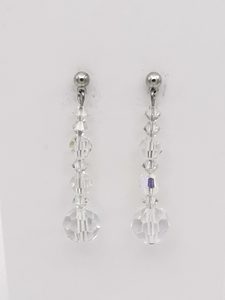 Crystal drop earring short EWGSEC164