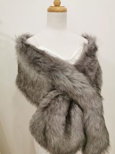 Accessories – Etcetera Bridal: Faux Fur – Grey