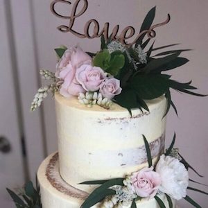 Products: Engaged Cake Toppers
