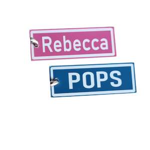 Personalised Keyring