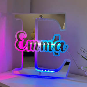 Custom LED Acrylic Name Lamp