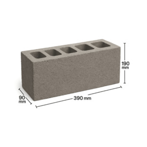 390 series concrete brick made by Etera