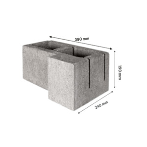Products: Corner Bond Beam Block NZ continuous Reinforced Masonry