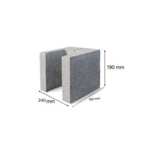 25.12 Lintel & Half End Closer block from Etera Auckland