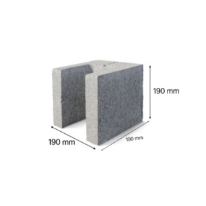 20.12 Lintel & Half End Closer Block Reinforced Concrete