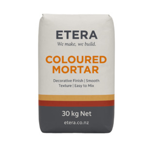 Products: COLOURED MORTAR 30KG - Concrete Auckland - ETERA