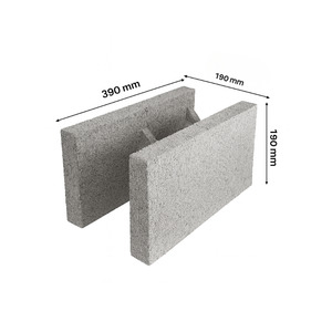 Partition Concrete Block NZ 20.16 Lightweight Twin-Wall