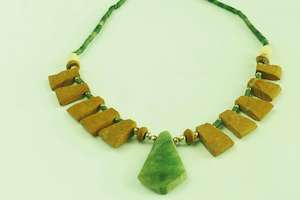 Products: Elegant Jade Harmony Necklace Ethical Trade New Zealand