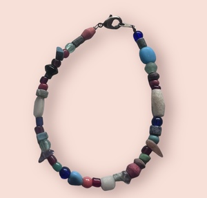 Products: Timeless Tranquility Mixed Beads Jade Bracelet Ethical Trade New Zealand