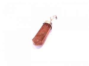 Devotion Golden Aura Quartz Talisman Pendent Ethical Trade New Zealand