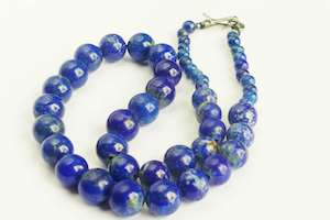 Products: Celestial Harmony: Lapis Lazuli Necklace Ethical Trade New Zealand