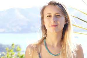 Ocean's Serenity Turquoise Necklace Ethical Trade New Zealand