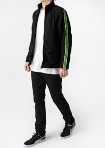 Mens Jackets: Micro Fleece Jacket Black