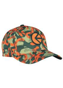 Mens Accessories: Athletic Dad Hat - Forest Camo