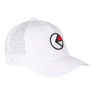 Mens Accessories: Athletic Dad Hat - White