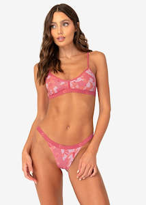 Womens Brazilian Thong: Queen Tide Camo Brazilian Thong