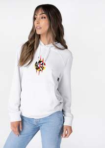 Womens Quick Strike Pullover Hoodie - White