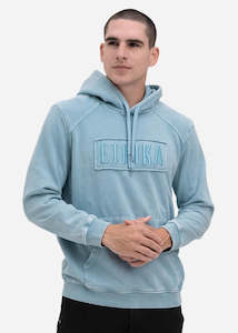 Mens Apparel: Mens Hoodie - Stonewash Sky