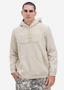 Mens Hoodie - Stonewash Sand