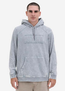 Mens Apparel: Mens Hoodie - Stonewash Cloudy