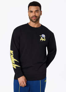Mens Bolt Camo Longsleeve Tee