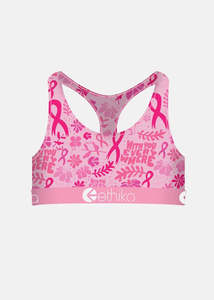Girls Courageous Blooms Sports Bra