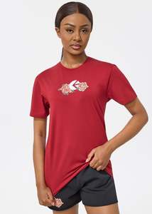 Womens Sale: Womens Shogun Peony Fitted Crew Tee
