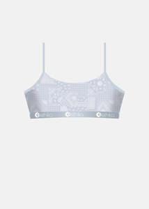 Girls: Girls Ice Paisley Pullover Bra