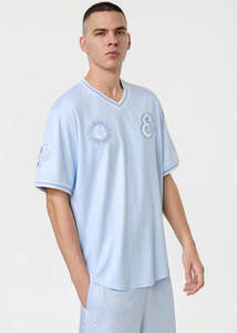 New Releases: Mens Ice Paisley Baseball Jersey