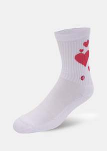 Womens Crew Sock - Ghosted