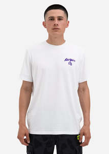 New Releases: Mens Axell Hodges Slay'Em Tee - White