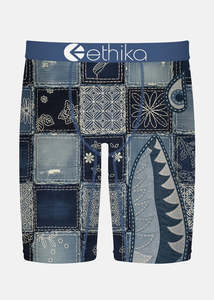 Mens Underwear: Mens Bomber Sashiko Staple