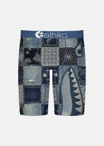 Boys Underwear: Boys Bomber Sashiko Staple