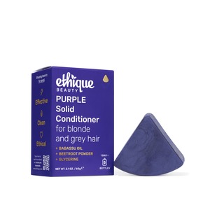 Coloured Hair Shampoo Conditioner Bars: PURPLE Conditioner Bar
