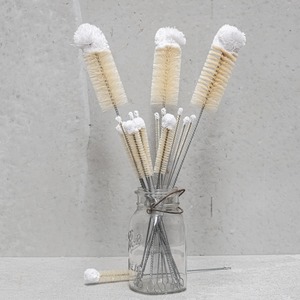 Products: Bottle Brush with Cotton & Wool Tip - Durable natural materials - Etico