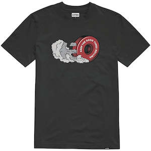 Youth: ETNIES KIDS ROLLIN TEE [BLACK]