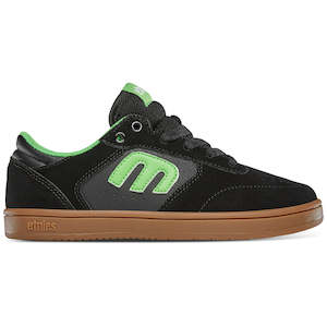 ETNIES KIDS WINDROW [BLACK/GREEN/GUM]
