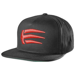 ETNIES JOSLIN SNAPBACK [BLACK/RED]