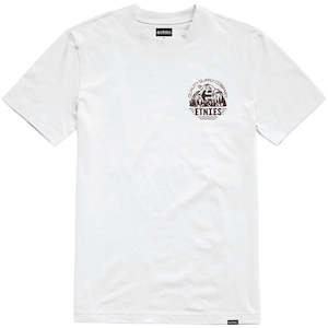 50 100: ETNIES MTN QUALITY TEE [WHITE]