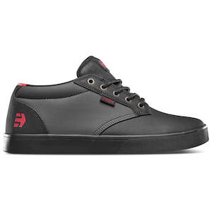 All Mountain: ETNIES JAMESON MID CRANK MTB SHOES [BLACK/DARK GREY/RED]